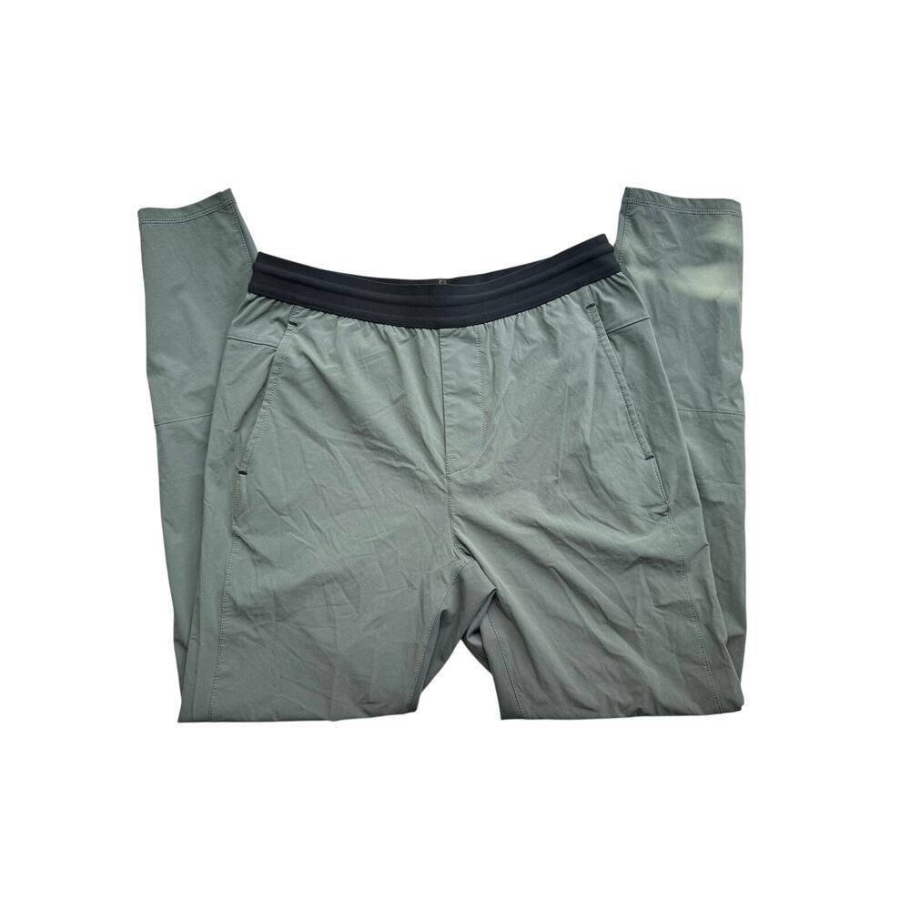 NWT Everlane Men’s Performance Track Jogger Pants E3 Gray Stretch Zip Ankle